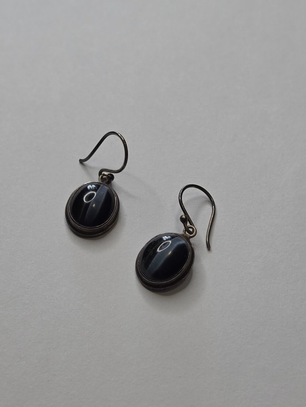 Cats Eye Dangle Earrings